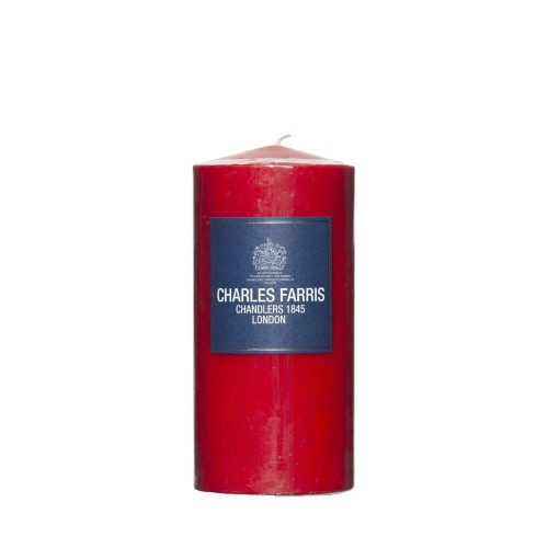 Winter Red Unscented 3" Pillar Candle