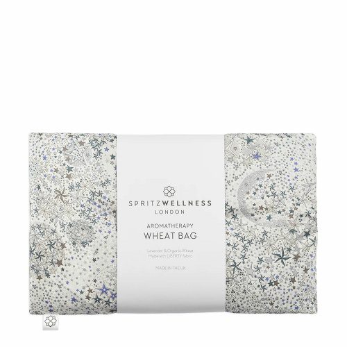 Lavender Wheat Bag Liberty Print Stars
