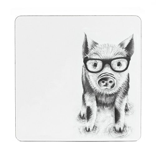 Intellectual Pig Placemat