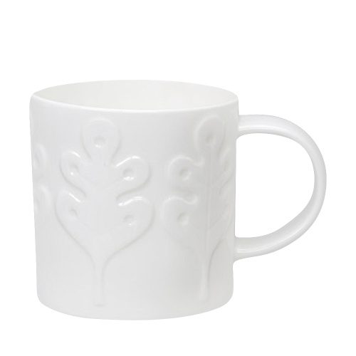 Tom Tom Oak Leaf Embossed Mug