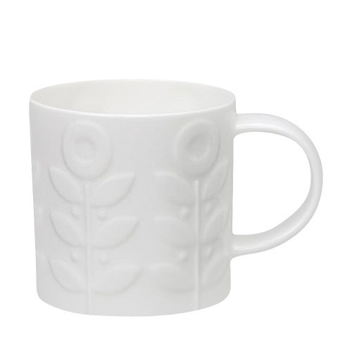 Tom Tom Laurel Embossed Mug