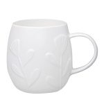 Plum Bud Embossed Mug 1 Pint
