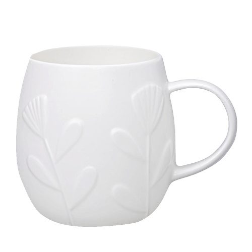 Plum Bud Embossed Mug 1 Pint