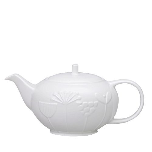 Plum Meadow Embossed Teapot