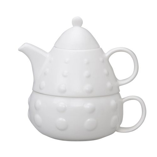  Dorothy Tea For One Embossed Teapot & Teacup