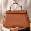 Holly Leather Handbag Tan