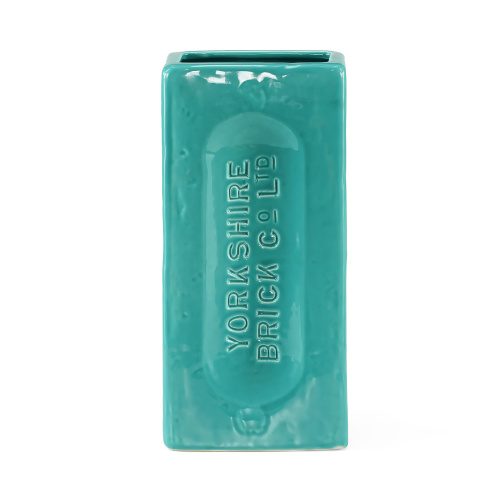 Yorkshire Brick Vase Turquoise