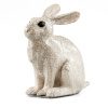 Leveret Hare Ceramic Raku Sculpture
