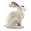 Leveret Hare Ceramic Raku Sculpture