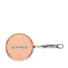Copper Induction Saucepan With Lid 16cm