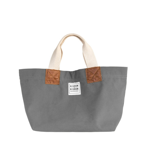 Mini Canvas Tote Bag Heritage Grey