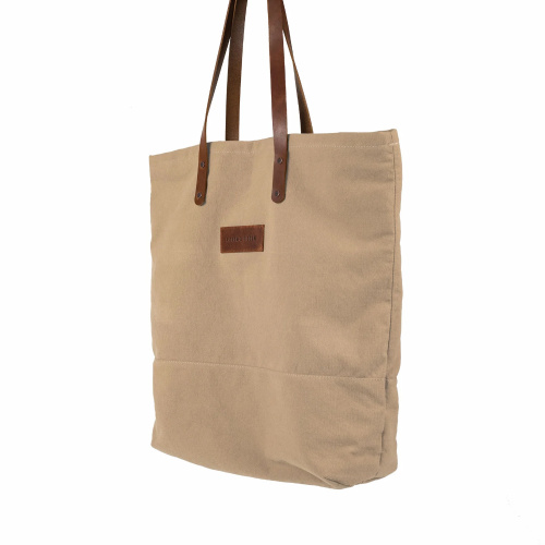 Risdon Canvas Tote Bag Trade Brown