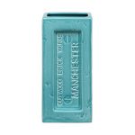 Manchester Brick Vase Turquoise