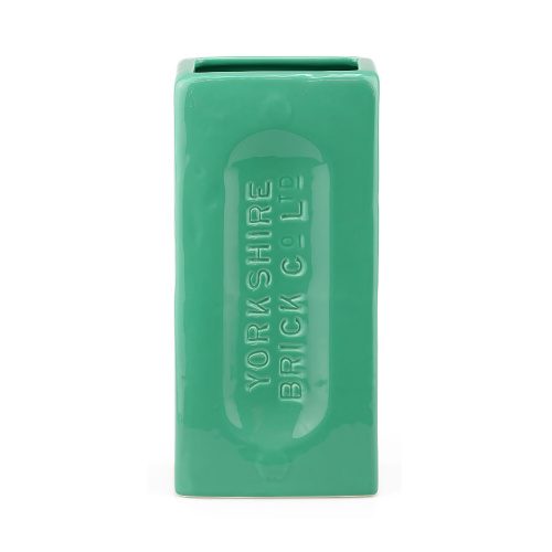 Yorkshire Brick Vase Green