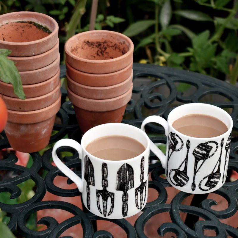 Illustrated Scissors Mug