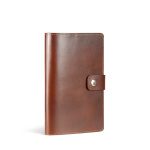 Refillable Leather Journal Chestnut Brown