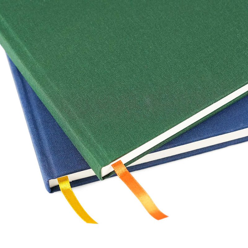 Woven Notebook Marine Blue