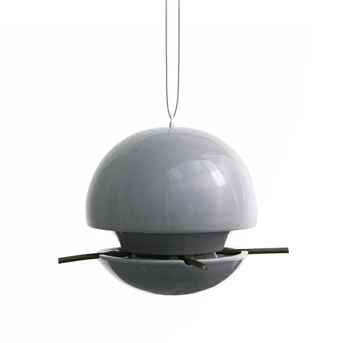 Birdball Seed Bird Feeder Grey