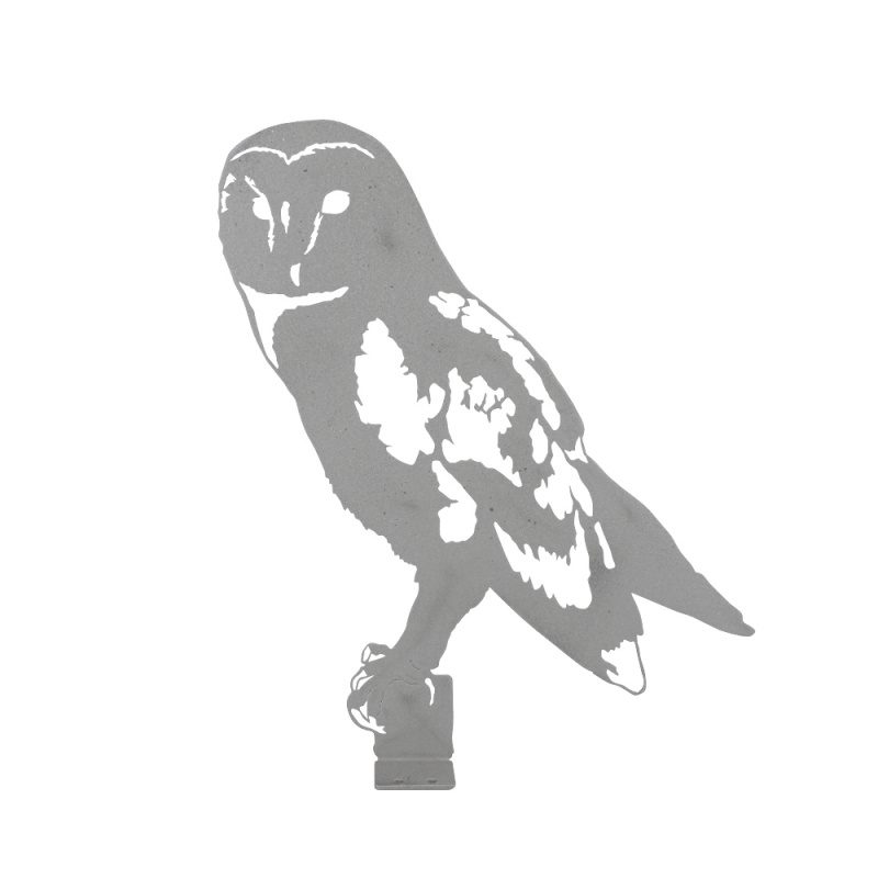 Owl Steel Fence Topper