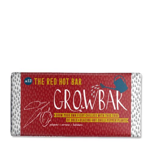 Red Hot Chilli Peppers Plants Seeds Bar