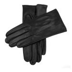 Milton Classic Style Leather Gloves Black