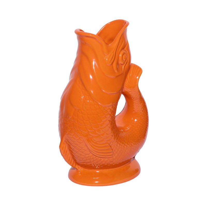 Orange Gluggle Jug Pitcher 0.6L