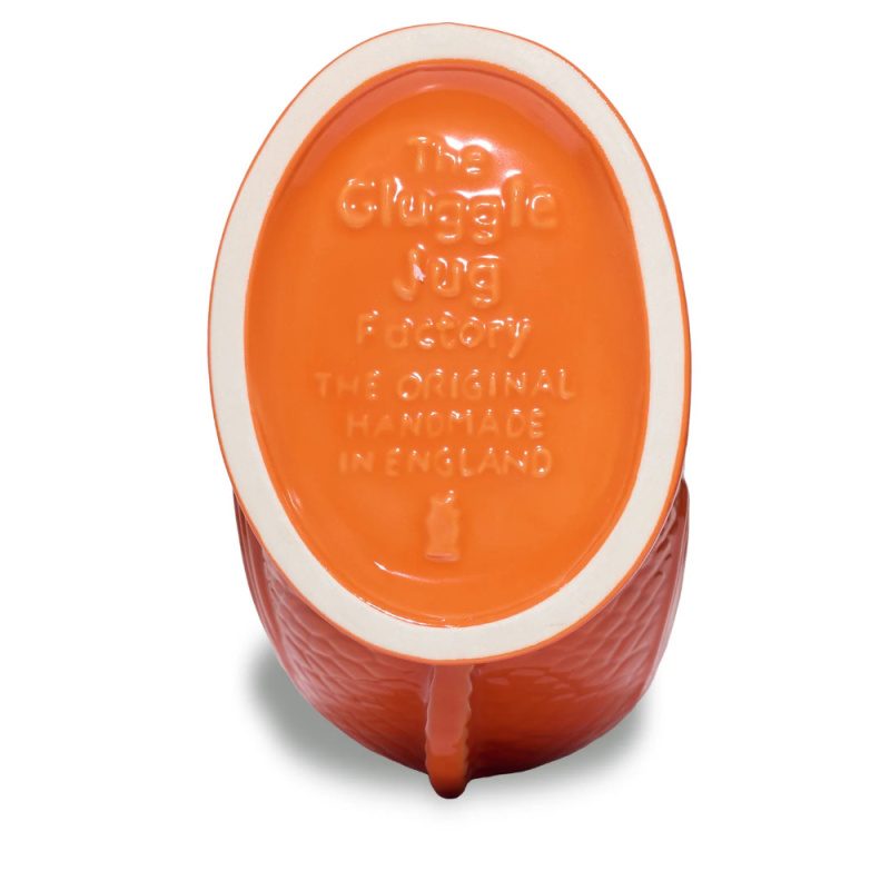 Orange Gluggle Jug Pitcher 0.6L