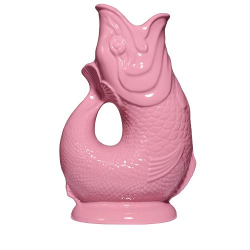 Pink Gluggle Jug Pitcher 1.2L