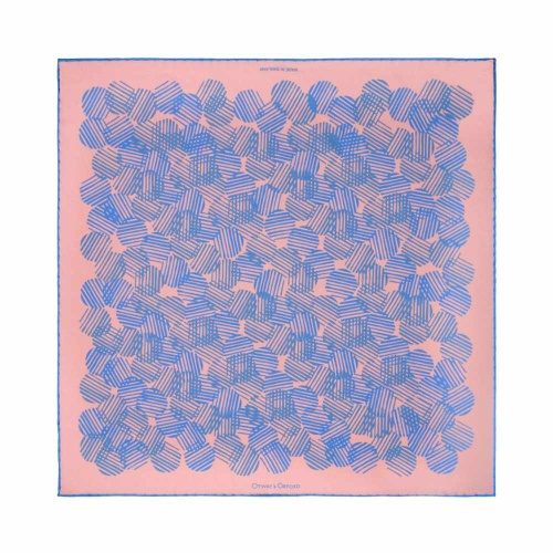 Dot Dash Polka Dot Silk Pocket Square
