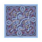 Labyrinth Paisley Silk Pocket Square