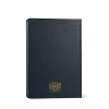 Dinner Parties Book Leather Cover Stormy Navy