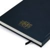 Dinner Parties Book Leather Cover Stormy Navy
