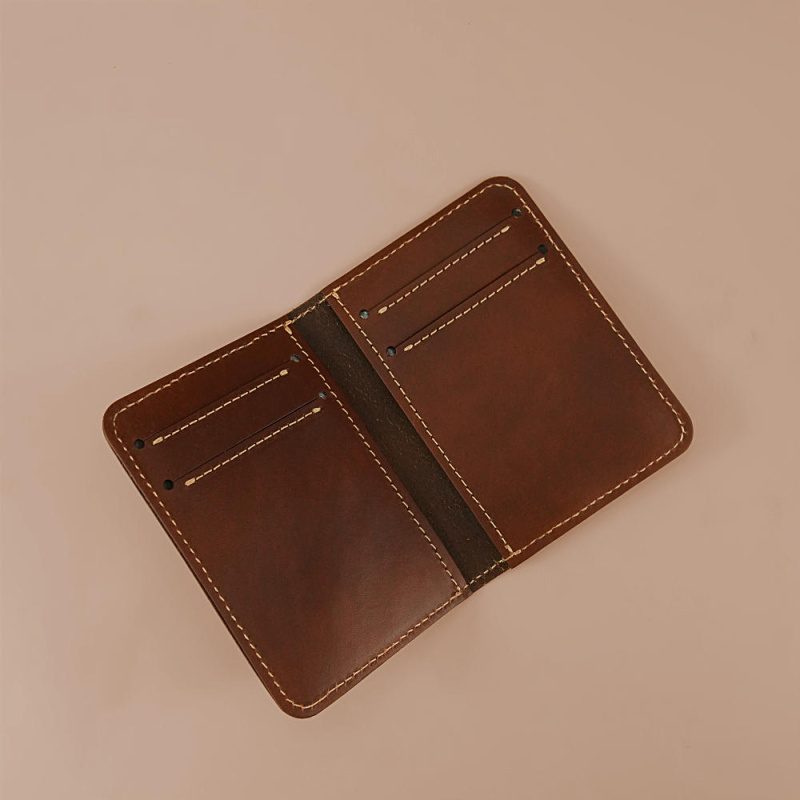Card Wallet Chestnut Brown