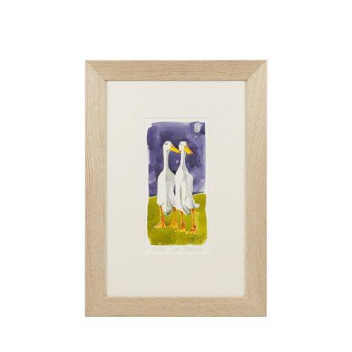 Twins Art Print Framed