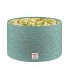 Harris Tweed Sea Green Lamp Shade Elowen Lining