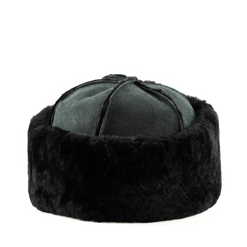 Ingleborough Dome Sheepskin Hat Black