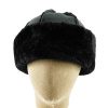 Ingleborough Dome Sheepskin Hat Black