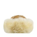 Justina Sheepskin Hat Champagne Brim