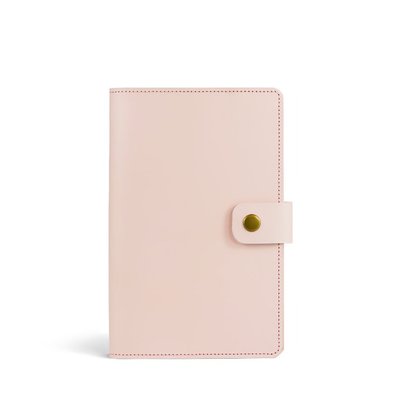 Blush Rose 2026 Leather Diary Week View
