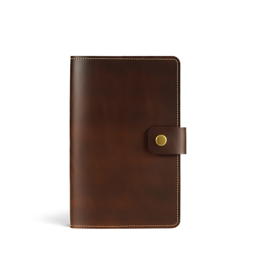 2026 Leather Diary Week View Chestnut Brown