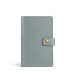 2026 Leather Diary Week View Steel Grey