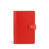 Cherry Red 2026 Leather Diary Week View