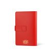 2026 Leather Diary Week View Cherry Red