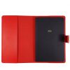 2026 Leather Diary Week View Cherry Red
