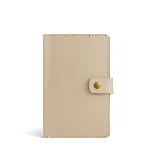 2026 Leather Diary Week View Desert Taupe