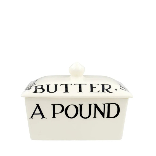 Black Toast Half A Pound Small Butter Dish