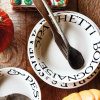 Black Toast Medium Pasta Bowl