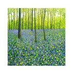Springtime Bluebells Art Print