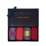 Flaming Men's Socks Gift Box