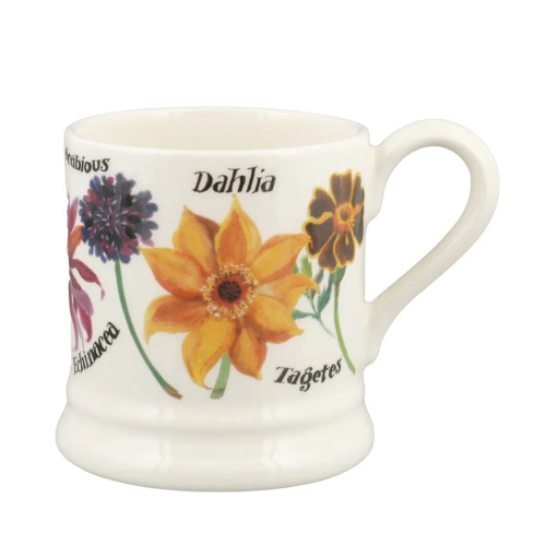 Autumn Flowers 1/2 Pint Mug
